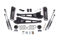 BDS Suspension 4" Lift Kit — Gas, Factory Rear Air Ride — 2013-2018 RAM 3500, 4WD (BDS1793H)