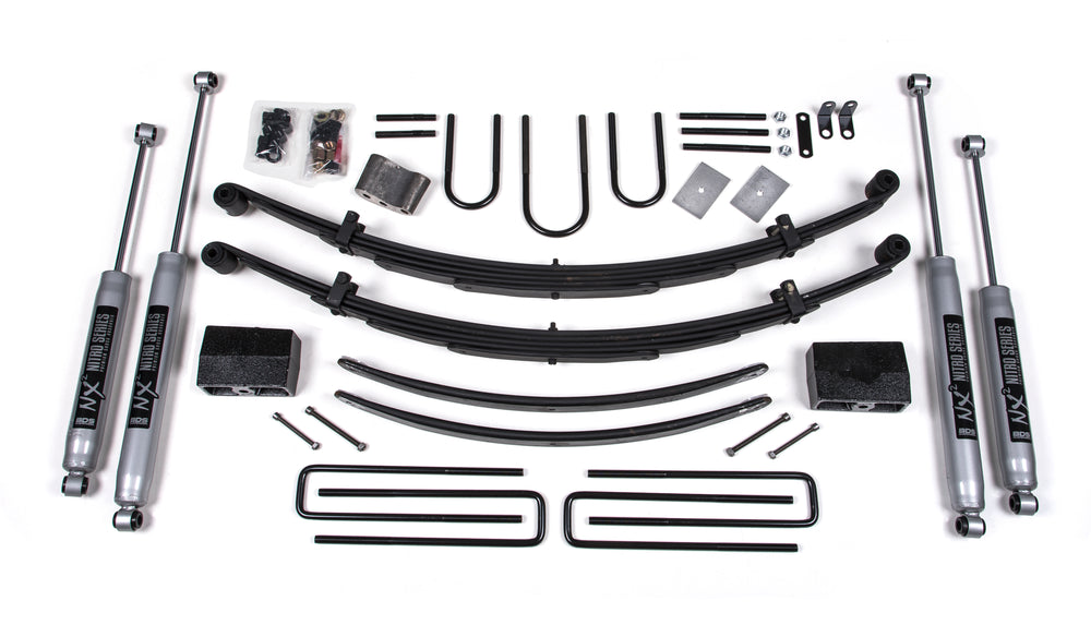 BDS Suspension 5" Lift Kit — 1969-1974 Dodge W200 Pickup & 1970-1974 Dodge W100 Pickup / Dodge W300 Pickup, 4WD