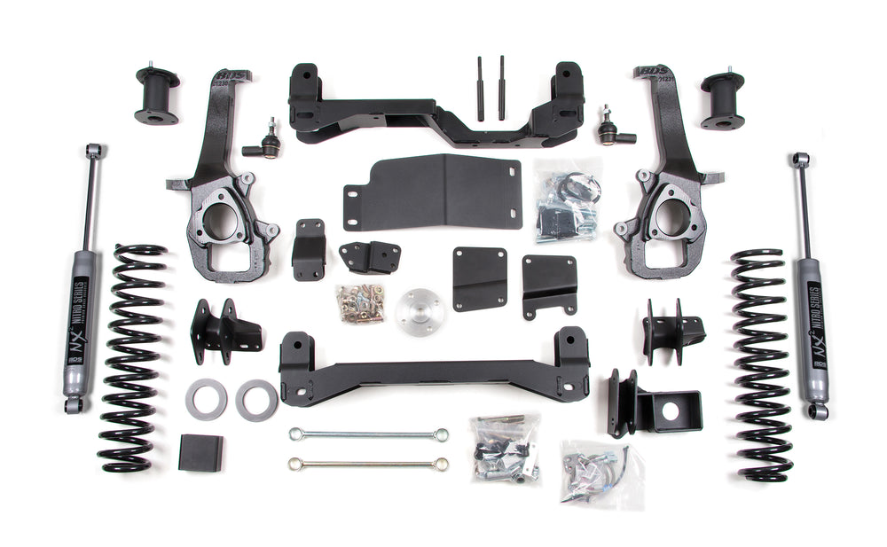Kit de rehaussement BDS Système de suspension hélicoïdale 4-3 po (Ram 1500 09-18)
