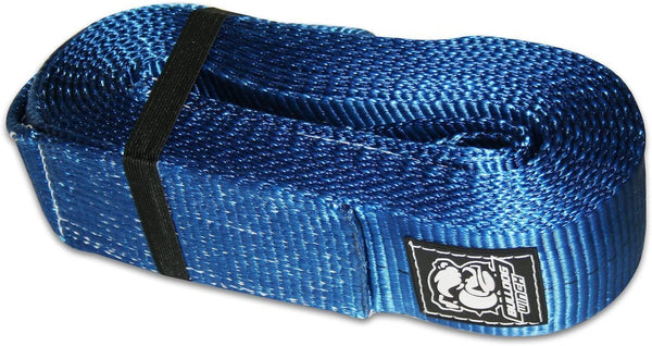Sangle de remorquage Bulldog 10 cm x 9 m 18143 kg rotule polyester