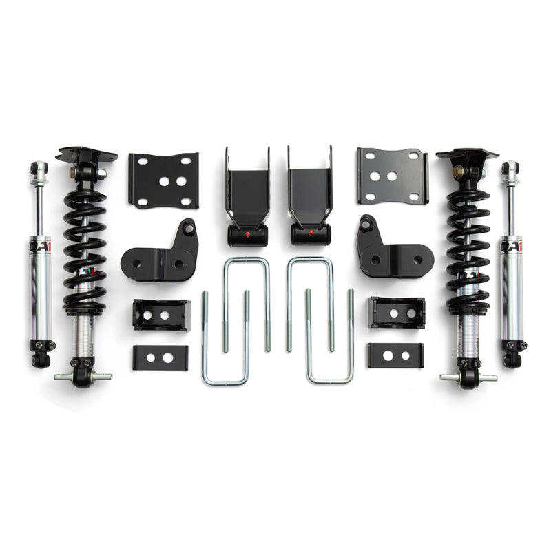 QA1 Ensemble d'abaissement à double réglage 21-26 Ford F150 2WD (3.5 po-5.5 po)