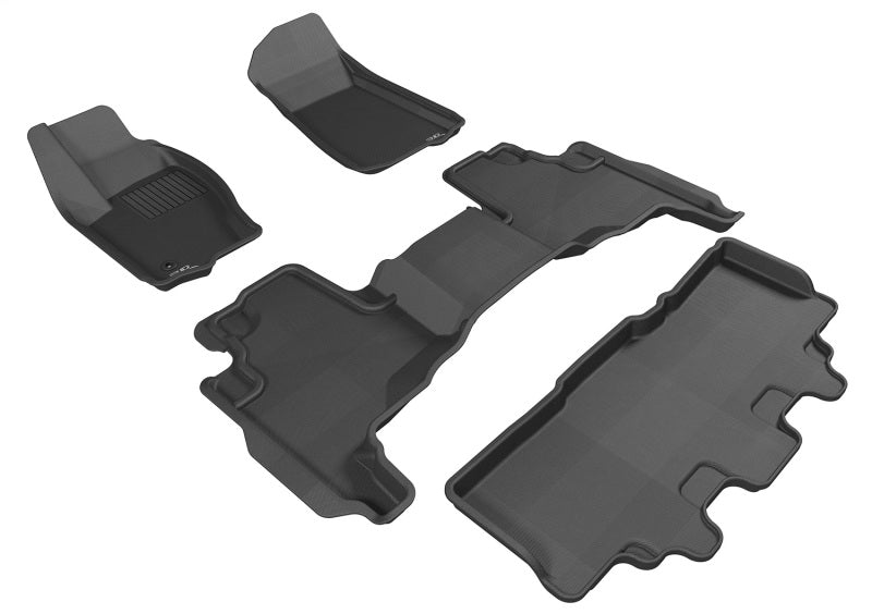3D MAXpider Ensemble complet Kagu 06-10 Jeep Commander - noir