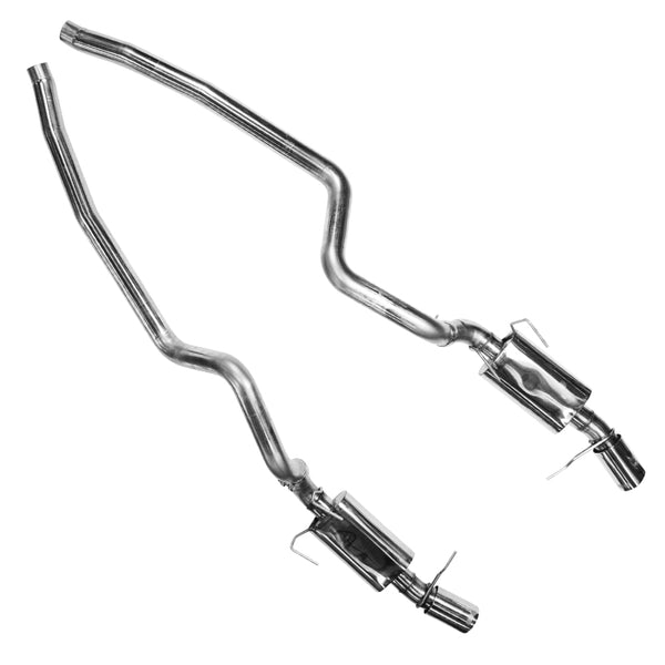 Kooks Système d'échappement Cat-Back d'origine 2 3/4 po x 3 po 11-14 Ford Mustang GT / GT500