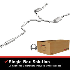 BRExhaust 12-16 Chevy Impala 3.6L Direct-Fit Replacement Exhaust Kit