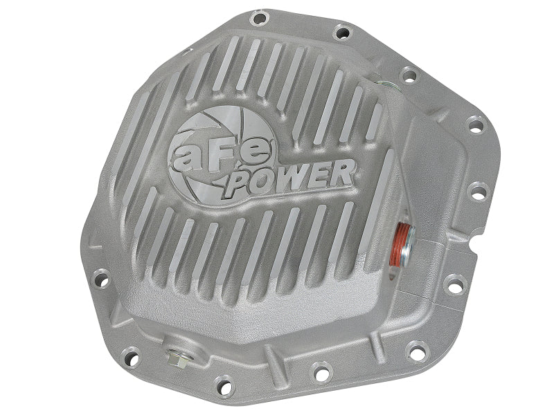 aFe Power Rear Diff Cover Raw Finish 2017 Ford F-350 Super Duty / F-450 V8 6.7L (td) Dana M300-14 (Dually)