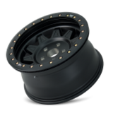 Dirty Life 9302 Roadkill Race 17x9/5x127 BP/-14mm Offset/71.5mm Hub Matte Blk Wheel - Beadlock