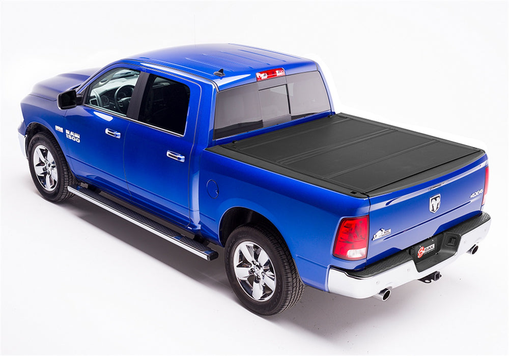 BAK Industries Hard Folding Tonneau Cover — 2002-2024 Dodge Ram 1500