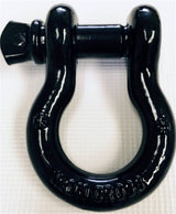 Shackle Mount D-Ring - Black