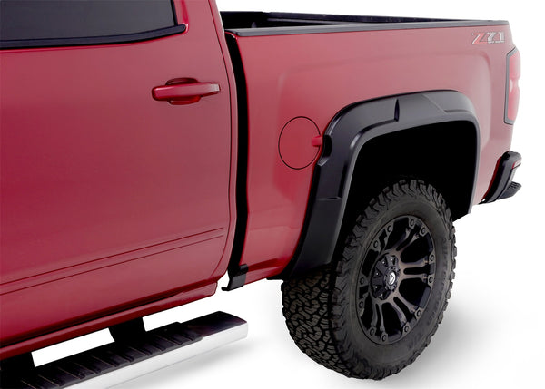 Bushwacker Fender Flare DRT Style 4pc - Black (BW40944-02)