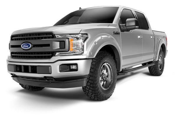 Bushwacker Fender Flare Pocket Style 4pc - Ingot Silver (BW20945-52)