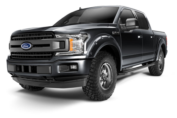Bushwacker Fender Flare Pocket Style 4 - Shadow - Black (BW20945-82)