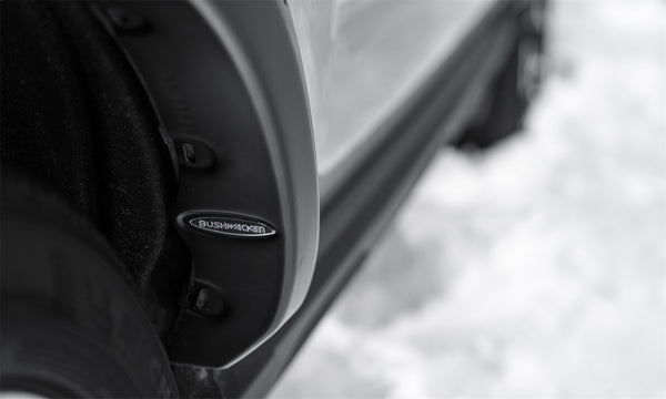 Bushwacker Fender Flare Pocket Style 4pc - Black (BW20952-02)