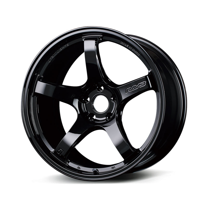 Gram Lights Roue 57CR 18x10.5 +12 5x114.3 - noir brillant