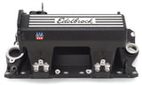 Edelbrock Collecteur EFI Pro-Flo XT SB Chevy pour culasses STD - fini noir