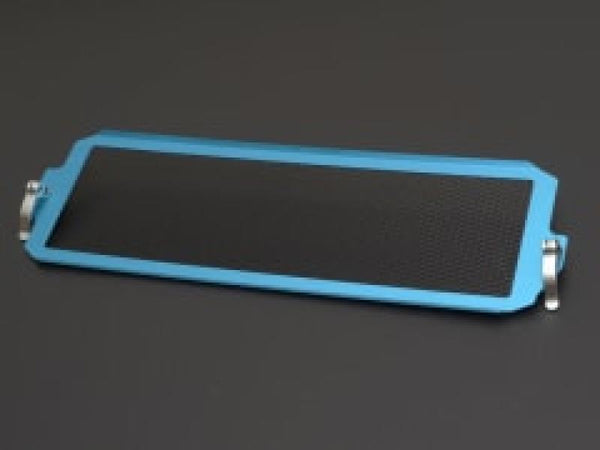Cusco Ensemble de grille de protection de refroidisseur intermédiaire turbo 08-17 Impreza (GR/GV/VA) - bleu avec treillis noir