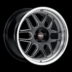 Weld Roue Solana 18x10 / 5x120.65 BP / ET28 / alésage 70.3mm - noir brillant