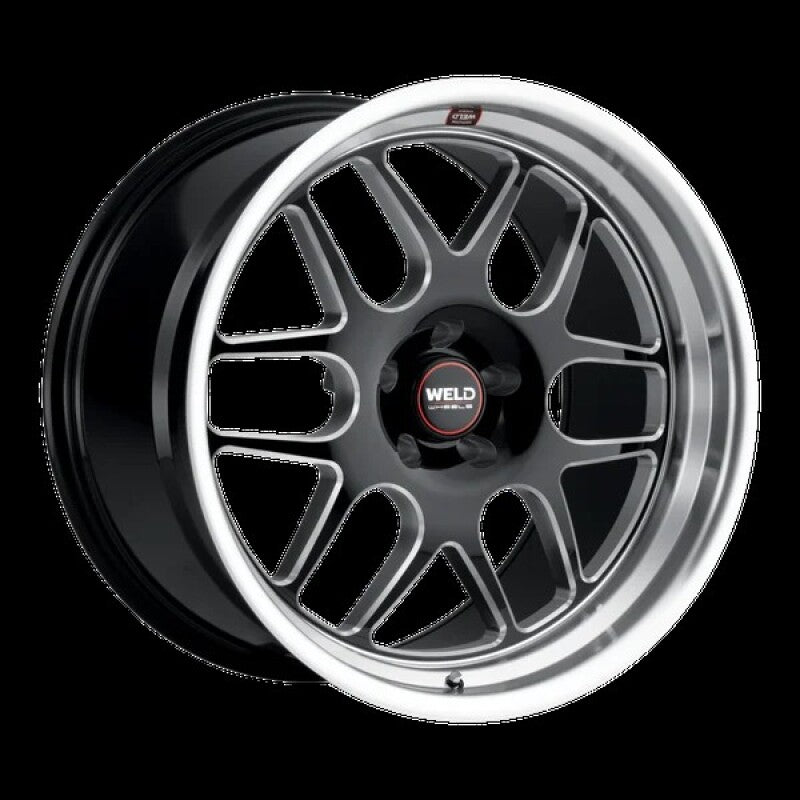 Weld Roue Solana 20x11 / 5x135 BP / ET25 / alésage 87.1mm - noir brillant usiné