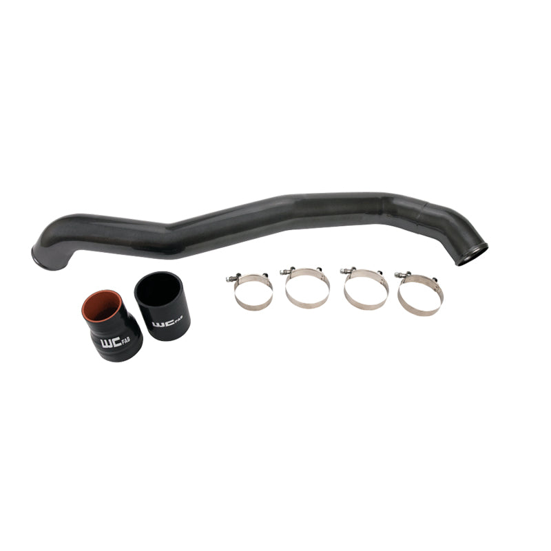 Wehrli Tuyau de refroidisseur intermédiaire côté conducteur 3 po 11-16 Chevrolet 6.6L LML Duramax - bleu Bengal