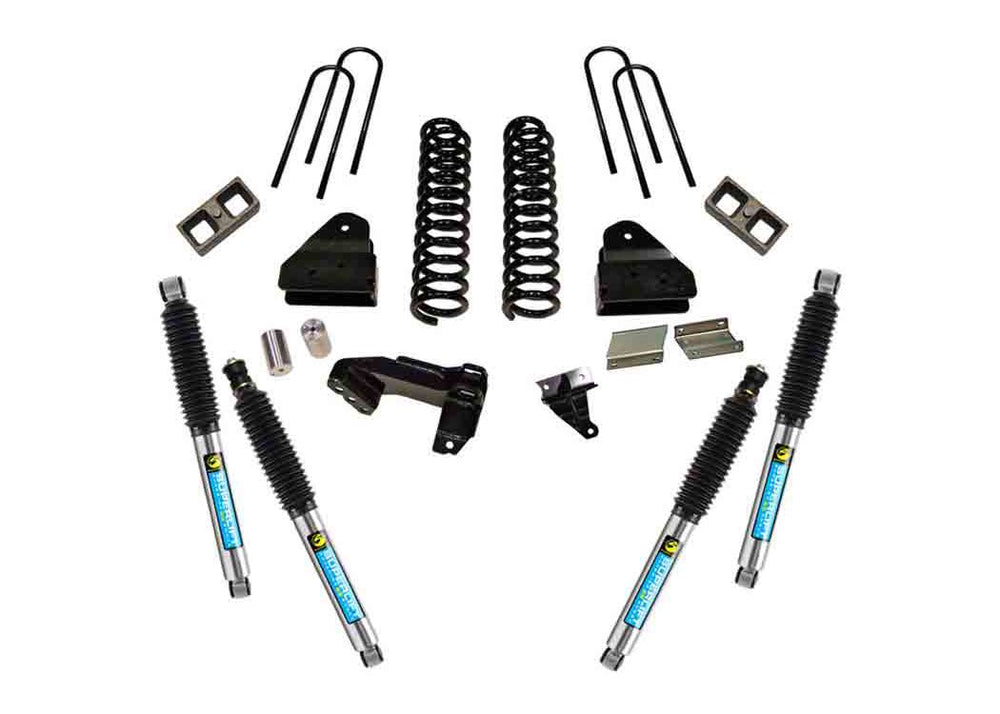 Superlift 4" Lift Kit — Bilstein Shocks, Diesel — 2011-2016 Ford F-250/F-350 Super Duty 4WD (K876B)