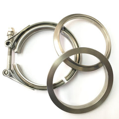Ticon Industries Ensemble de collier en V en titane 3.5 po (2 brides/1 collier)