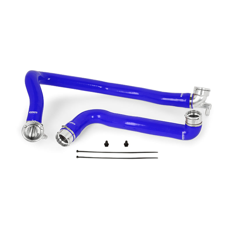 Mishimoto Ensemble de durites en silicone bleu 11-16 Ford 6.7L Powerstroke