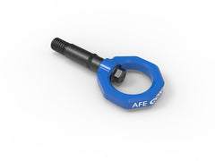aFe Crochet de remorquage arrière Control 20-21 Toyota GR Supra (A90) - bleu