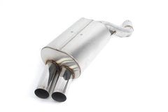 Dinan Échappement Axleback à écoulement libre 97-03 BMW 540i (E39) avec pare-chocs standard - embouts polis