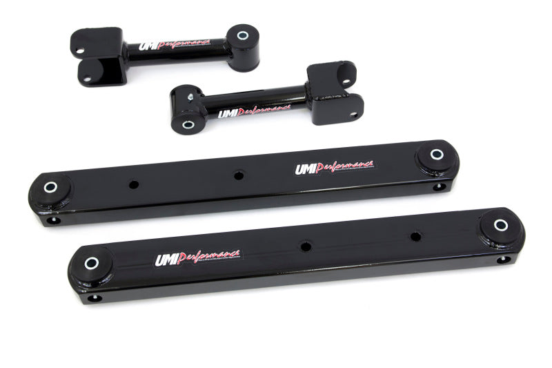 UMI Performance Ensemble de bras de suspension arrière à bras inférieurs entièrement caissonnés 68-72 GM A-Body