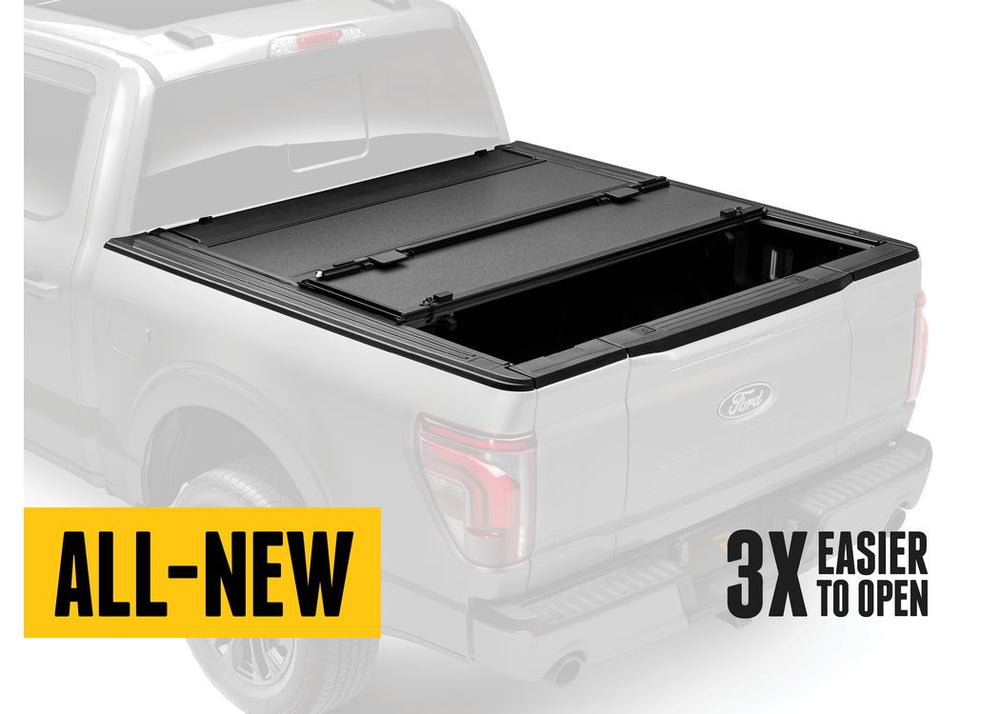 BAK Industries Hard Folding Tonneau Cover — 2017-2024 Nissan Titan