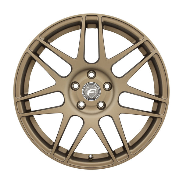 Forgestar Roue F14 19x11 / 5x114.3 / ET56 / espacement arrière 8.2 po - bronze satiné