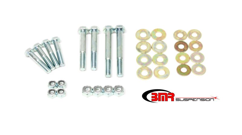 BMR Ensemble de quincaillerie de bras de suspension supérieurs/inférieurs avant 93-02 F-Body - zingué