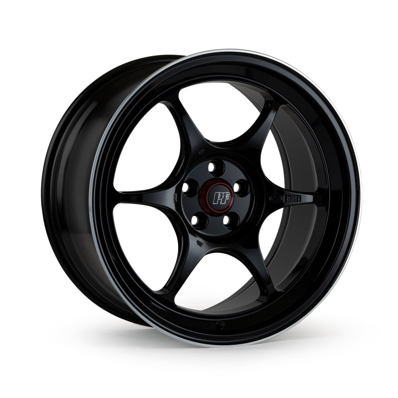 Enkei PF06 Wheel 15x8 4x100 35mm Offset 67mm Bore - Black Machined