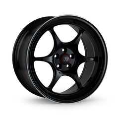 Enkei PF06 Wheel - 17x9.5 / 5x114.3 / 22 ET - Black Machined