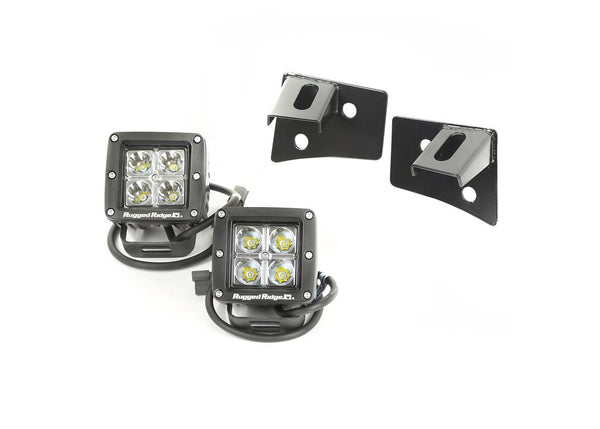 Rugged Ridge Feux à DEL — 2007-2016 Jeep Wrangler (11027.10)