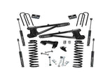 Superlift 2011-2016 Ford F250/F350 Super Duty 4Wd Diesel 4In Lift Kit with Rep Radius Arms/Superlift Shocks