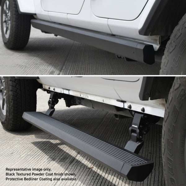 Go Rhino Marchepieds latéraux — 2018 Jeep Wrangler