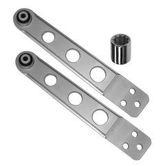 SPC Performance Bras de suspension inférieurs arrière anodisés argent 02-06 Honda CR-V/Acura RSX/03-10 Element