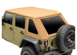 Rugged Ridge 20C Gladiator Premium Twill TAN Voyager Fastback TOP - image 2
