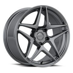 Kansei Roue K15G Astro 19x8.5 po / 5x114.3 / déport 35mm / alésage 73.1mm - gris métal