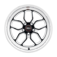 Weld S152 Wheel 17X10 Laguna Drag 5X115 ET30 BS6.70 Gloss Black MIL Dia 78.1