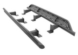 Go Rhino 2018+ Wrangler Jlu Jl 4 Dr Only Armor Frame Mount Sliders Blk
