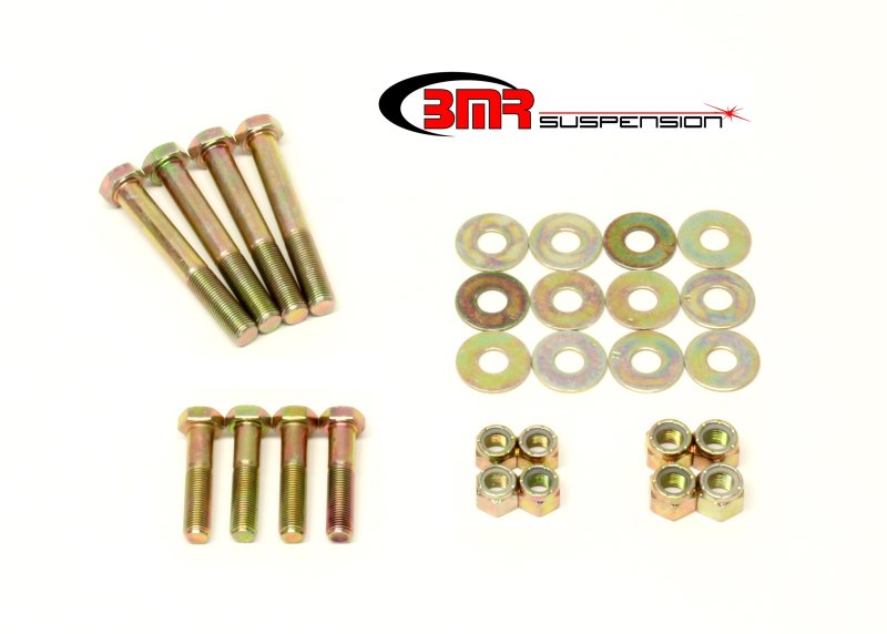 BMR Ensemble de quincaillerie de bras de suspension supérieurs/inférieurs avant 67-69 F-Body 1re génération - zingué