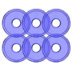 KC HiLiTES Cyclone V2 LED - Replacement Lens - Blue - 6-PK