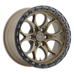 Weld 18x9 Ledge 6 6x139.7 ET-12 BS 4.50 Satin Bronze / Satin Black Ring 106.1