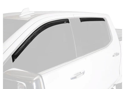 Auto Ventshade (Ph 11/10) 2019+ Silv/Sierra 1500/2020+ Silverado/Sierra 2500/3500 Crew Cab Ventvisor Inchannel 4Pc