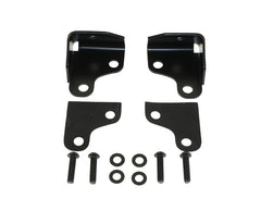 Kentrol Support de phares de pare-brise 07-18 Jeep Wrangler JK - noir thermolaqué