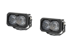 Diode Dynamics C2 2.0 Pro White Flood Standard ABL (pair)