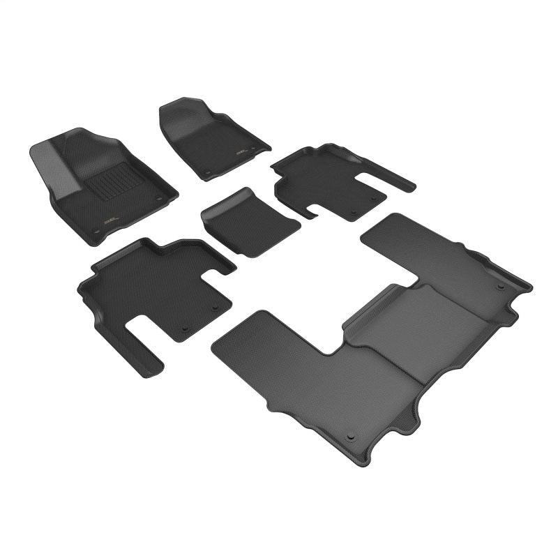 3D MAXpider Ensemble complet Kagu 22-26 Jeep Grand Wagoneer - noir