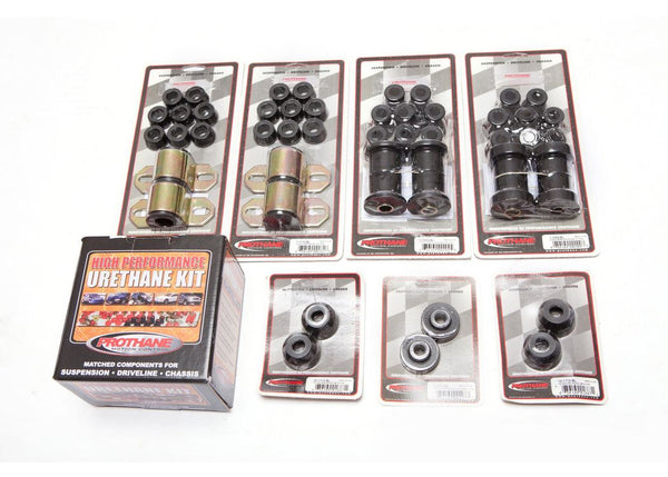 Rugged Ridge Total Bushing KIT Black 7679 JEEP CJ5 & CJ7