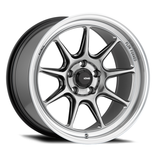 Konig Countergram Wheel 19x8.5 5x112 ET43 Hyper Chrome / Machined Lip
